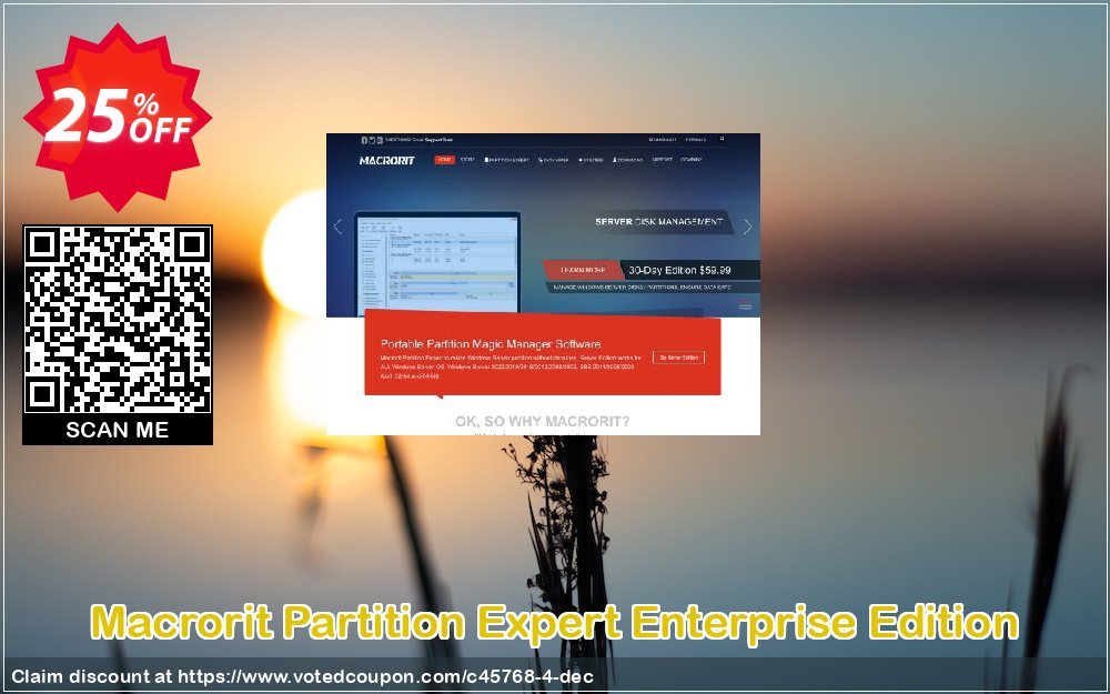 MACrorit Partition Expert Enterprise Edition Coupon, discount Insights in Technology. Promotion: Half Discount All Products