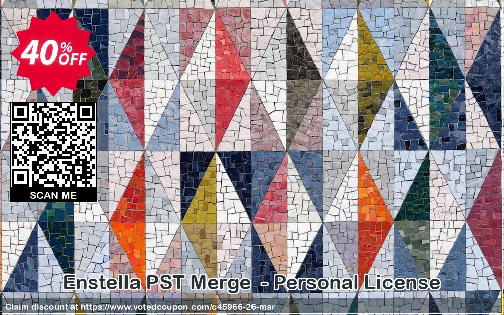 Enstella PST Merge  - Personal Plan Coupon, discount Special Offer. Promotion: Special Discount Offer