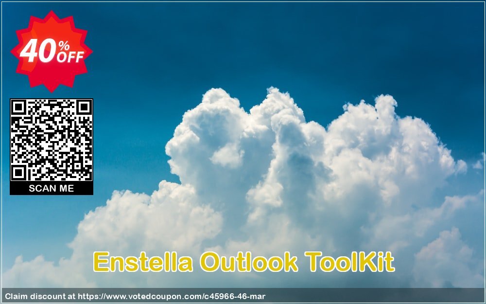 Enstella Outlook ToolKit Coupon Code Apr 2024, 40% OFF - VotedCoupon