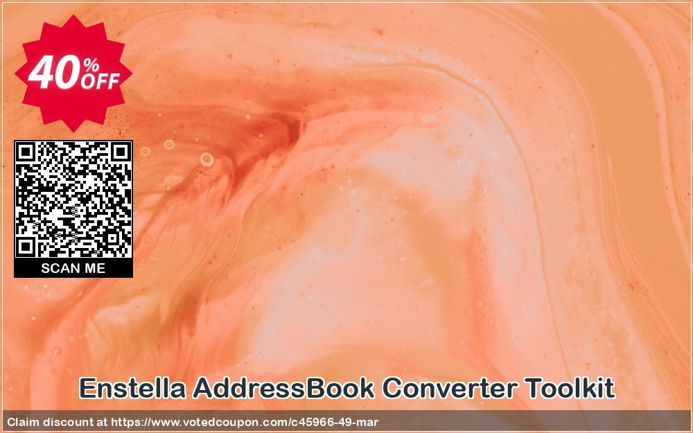 Enstella AddressBook Converter Toolkit Coupon Code May 2024, 40% OFF - VotedCoupon