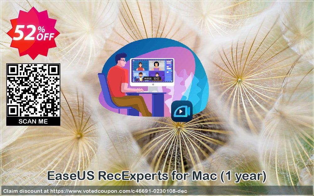 EaseUS RecExperts for MAC, Yearly  Coupon Code Apr 2024, 52% OFF - VotedCoupon