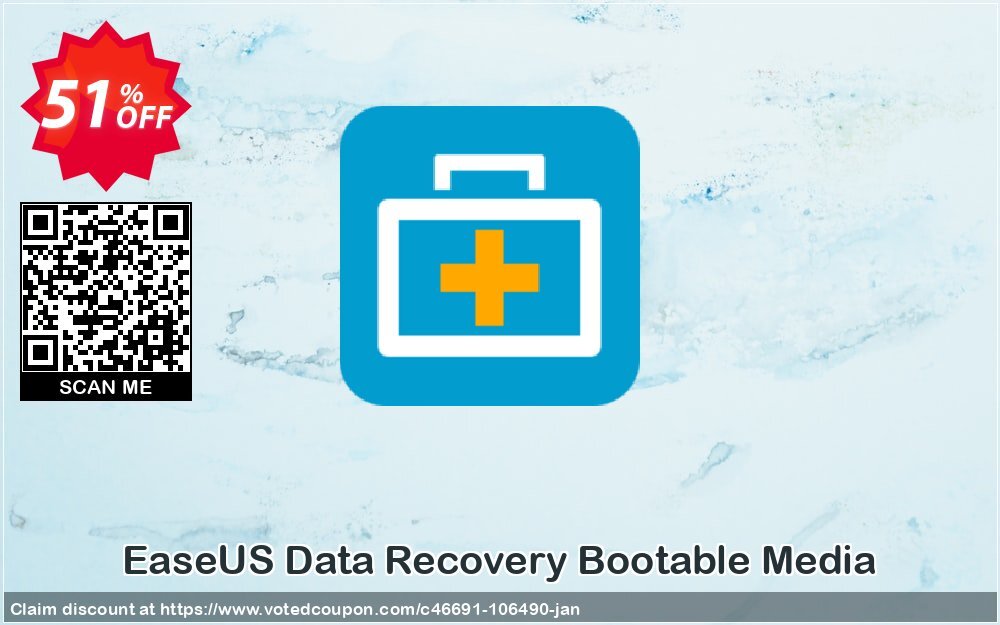 EaseUS Data Recovery Bootable Media Coupon Code Sep 2023, 51% OFF - VotedCoupon
