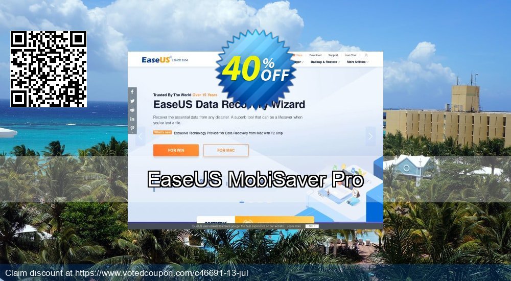 Get 41% OFF EaseUS MobiSaver Pro Coupon