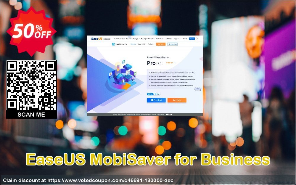 EaseUS MobiSaver for Business Coupon Code Apr 2024, 50% OFF - VotedCoupon