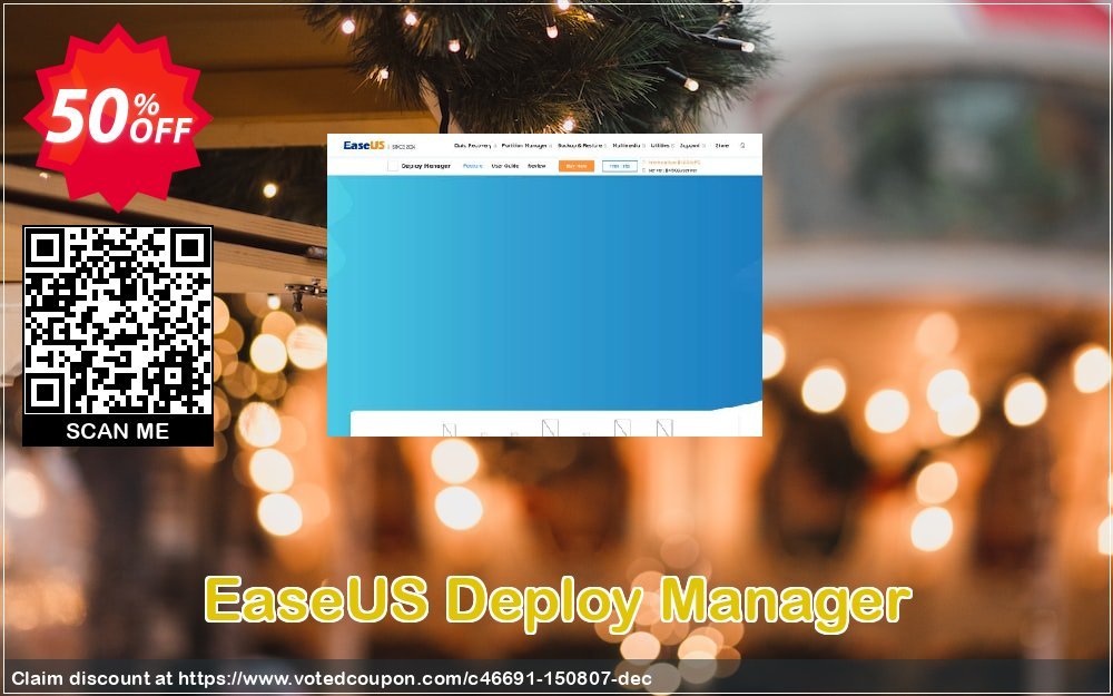 EaseUS Deploy Manager Coupon, discount 確定申告シーズン:EaseUS PDFエディ. Promotion: Wonderful promotions code of EaseUS Deploy Manager, tested & approved