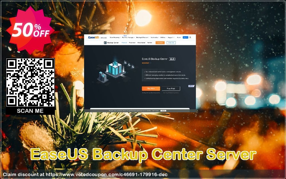 EaseUS Backup Center Server Coupon Code Oct 2023, 50% OFF - VotedCoupon