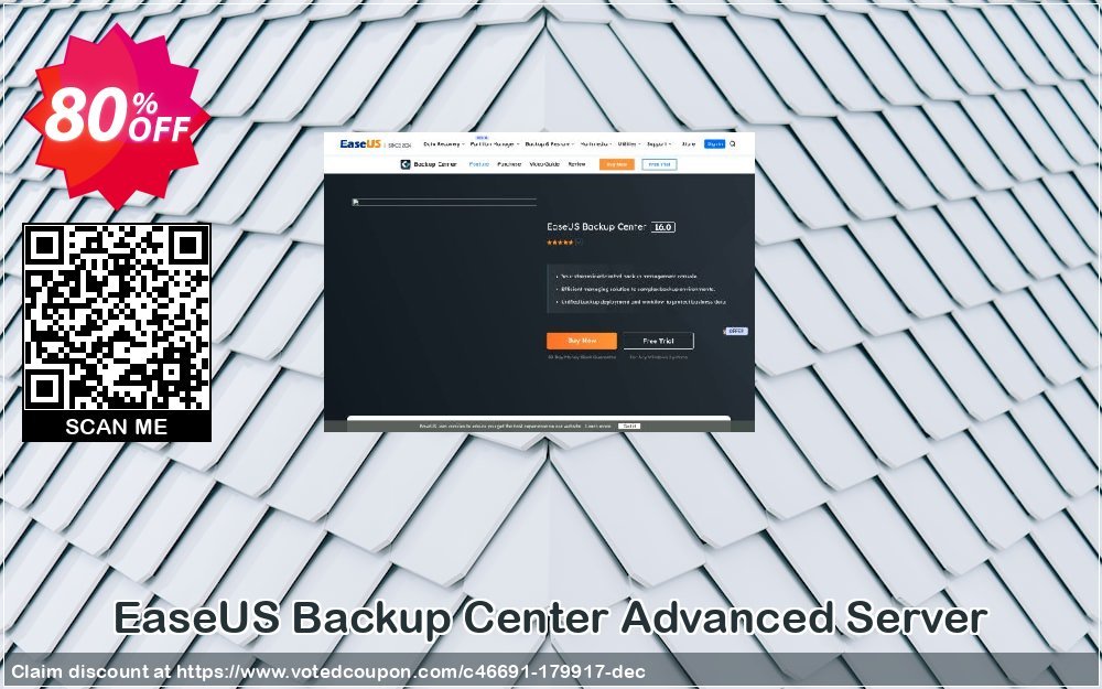 EaseUS Backup Center Advanced Server Coupon Code Apr 2024, 50% OFF - VotedCoupon