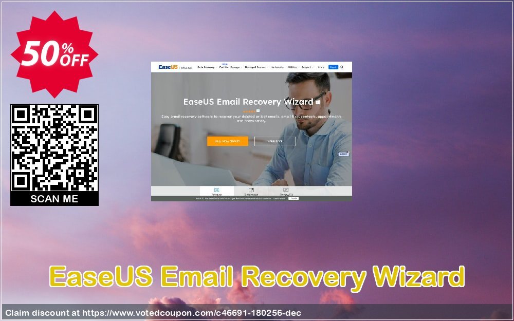 EaseUS Email Recovery Wizard voted-on promotion codes