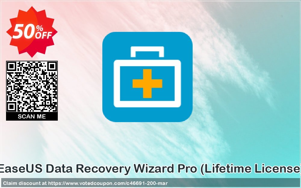 EaseUS Data Recovery Wizard Pro, Lifetime Plan  voted-on promotion codes