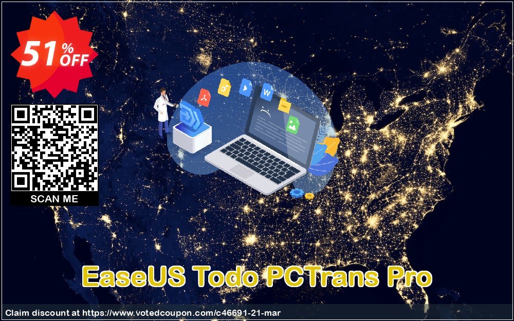 EaseUS Todo PCTrans Pro Coupon, discount World Backup Day Celebration. Promotion: EaseUS Todo PCTrans Pro offer