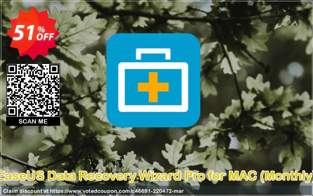 EaseUS Data Recovery Wizard Pro for MAC, Monthly  voted-on promotion codes