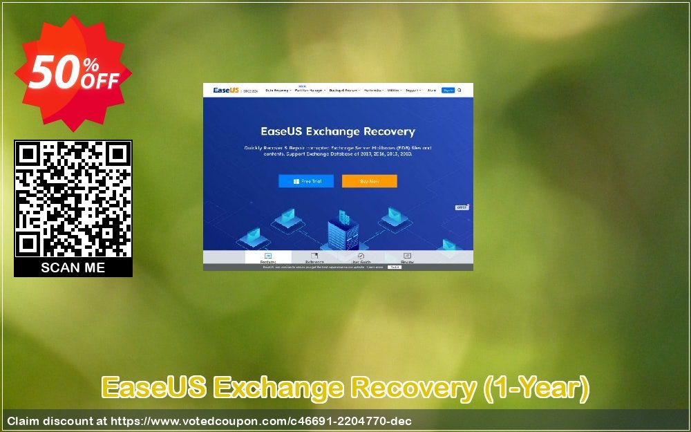 EaseUS Exchange Recovery, 1-Year  Coupon Code Apr 2024, 50% OFF - VotedCoupon