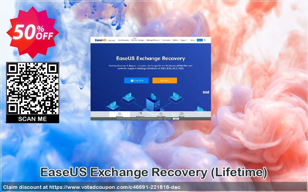 EaseUS Exchange Recovery, Lifetime  voted-on promotion codes