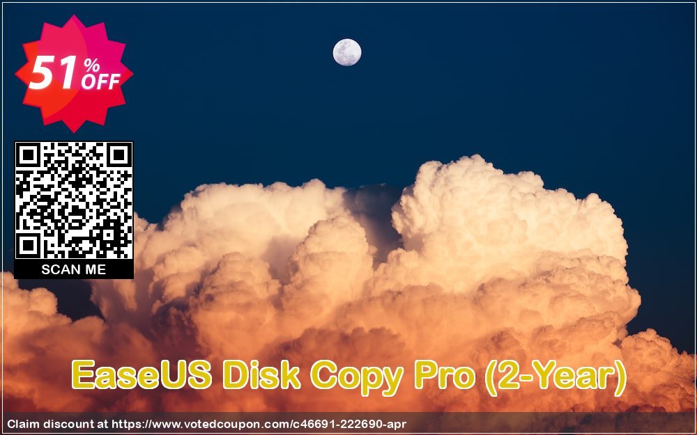 EaseUS Disk Copy Pro, 2-Year  Coupon Code Apr 2024, 51% OFF - VotedCoupon