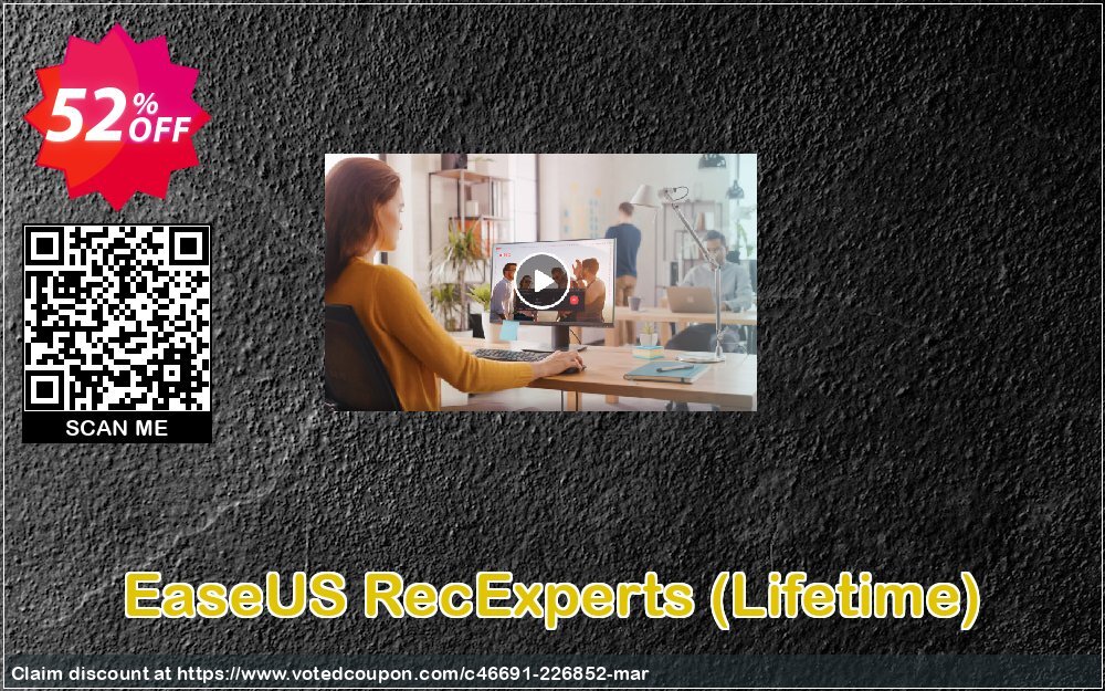 EaseUS RecExperts, Lifetime Coupon Code Mar 2025, 52% OFF - VotedCoupon