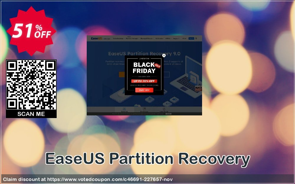EaseUS Partition Recovery Coupon Code Oct 2023, 51% OFF - VotedCoupon