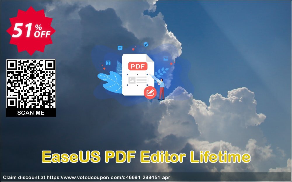 EaseUS PDF Editor Lifetime Coupon Code May 2024, 51% OFF - VotedCoupon