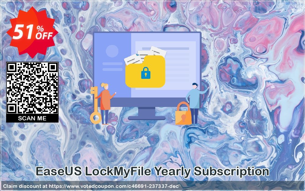 EaseUS LockMyFile Yearly Subscription Coupon Code May 2024, 51% OFF - VotedCoupon