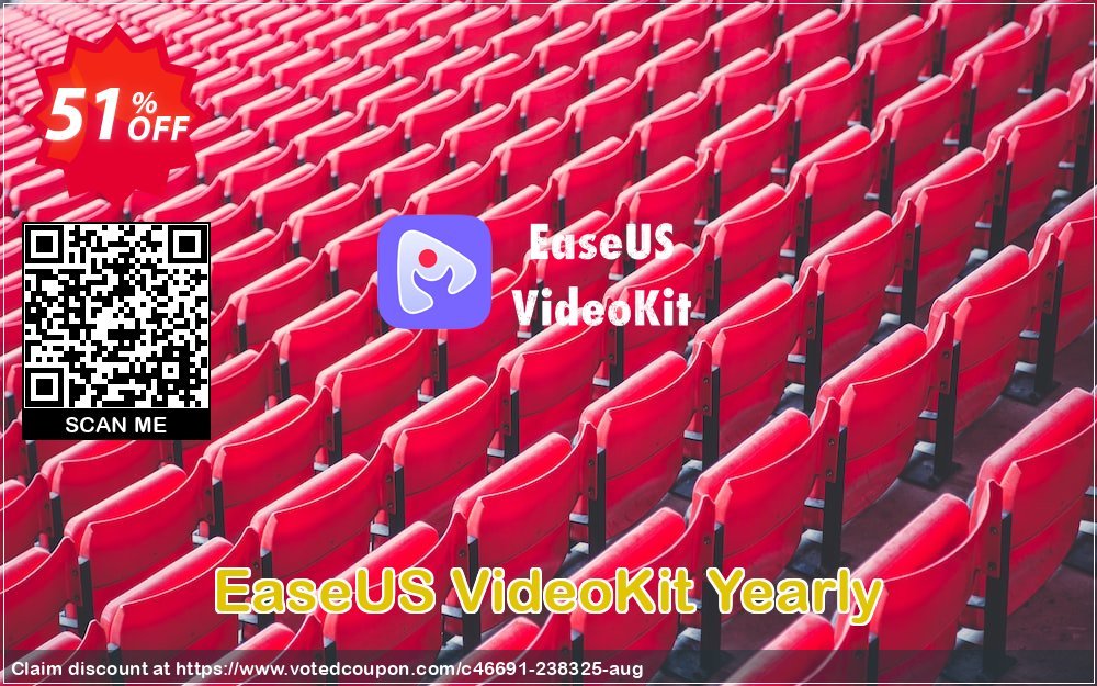 EaseUS VideoKit Yearly Coupon Code Mar 2024, 51% OFF - VotedCoupon