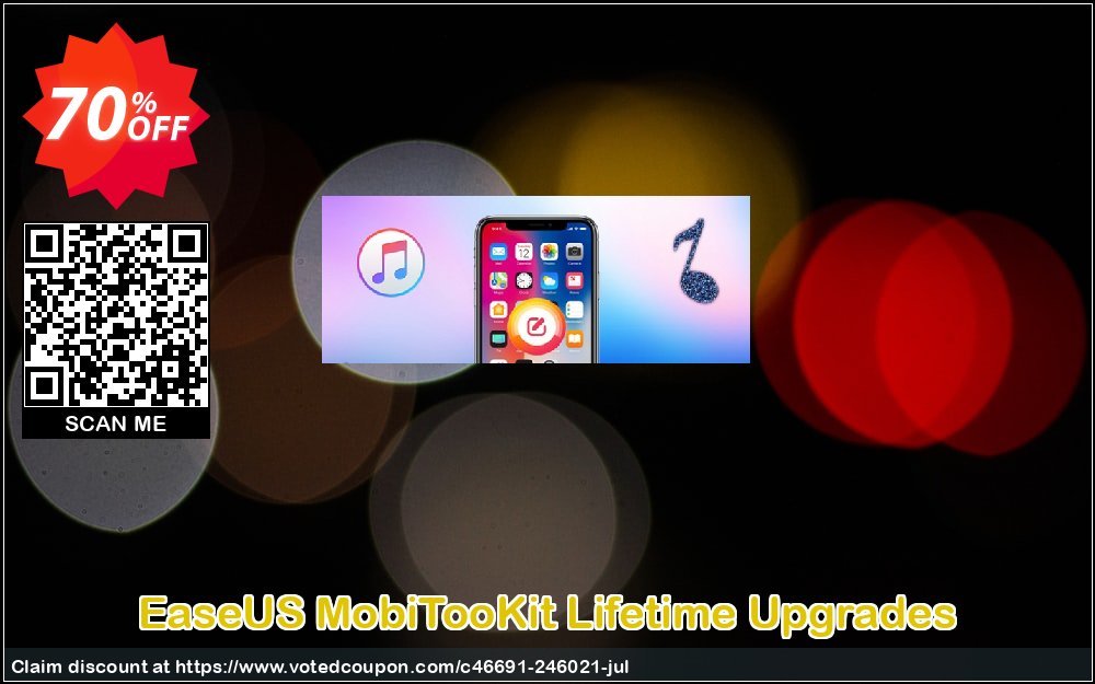 EaseUS MobiTooKit Lifetime Upgrades Coupon Code Mar 2025, 50% OFF - VotedCoupon