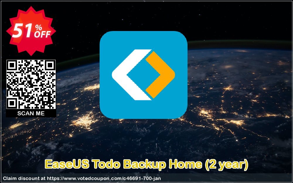 EaseUS Todo Backup Home, 2 year  Coupon, discount 40% OFF EaseUS Todo Backup Home (2 year), verified. Promotion: Wonderful promotions code of EaseUS Todo Backup Home (2 year), tested & approved