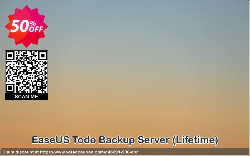 EaseUS Todo Backup Server, Lifetime  Coupon, discount World Backup Day Celebration. Promotion: Wonderful promotions code of EaseUS Todo Backup Server (Lifetime), tested & approved