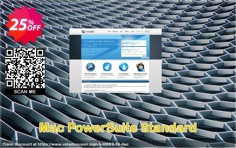 MAC PowerSuite Standard Coupon, discount Fireebok coupon (46693). Promotion: Fireebok discount code for promotion