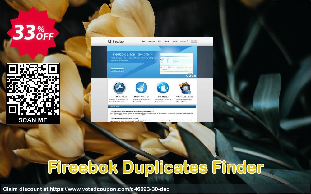 Fireebok Duplicates Finder Coupon, discount Fireebok coupon (46693). Promotion: Fireebok discount code for promotion