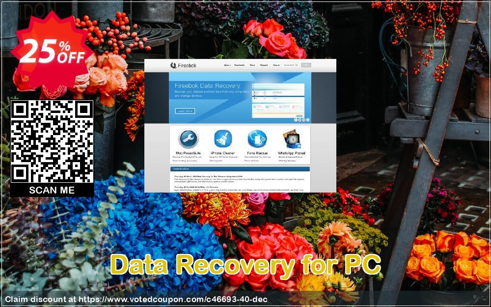 Data Recovery for PC Coupon, discount Fireebok coupon (46693). Promotion: Fireebok discount code for promotion