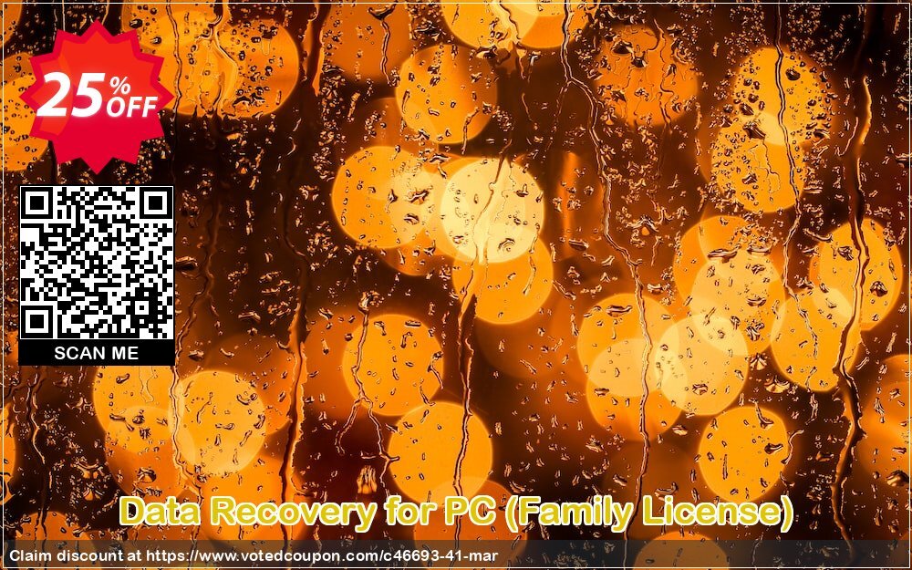 Data Recovery for PC, Family Plan  Coupon Code Apr 2024, 25% OFF - VotedCoupon