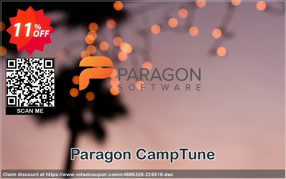 Paragon CampTune Coupon, discount 10% OFF Paragon CampTune, verified. Promotion: Impressive promotions code of Paragon CampTune, tested & approved