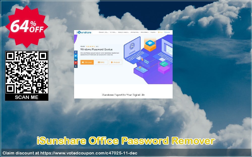 iSunshare Office Password Remover Coupon Code May 2024, 64% OFF - VotedCoupon