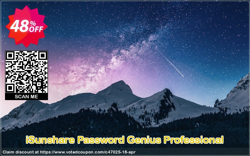 iSunshare Password Genius Professional Coupon Code Apr 2024, 48% OFF - VotedCoupon