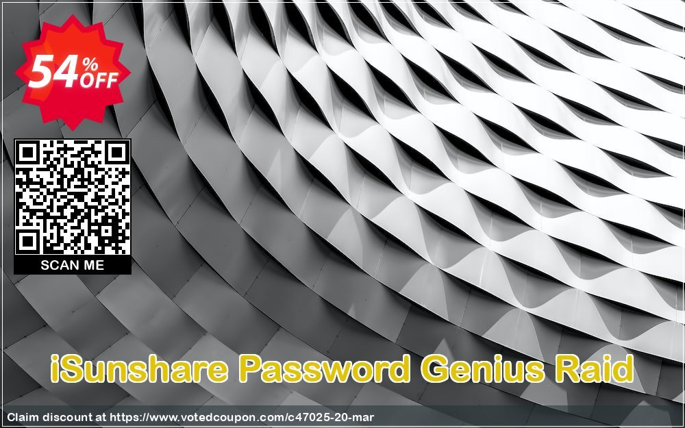 iSunshare Password Genius Raid Coupon Code May 2024, 54% OFF - VotedCoupon