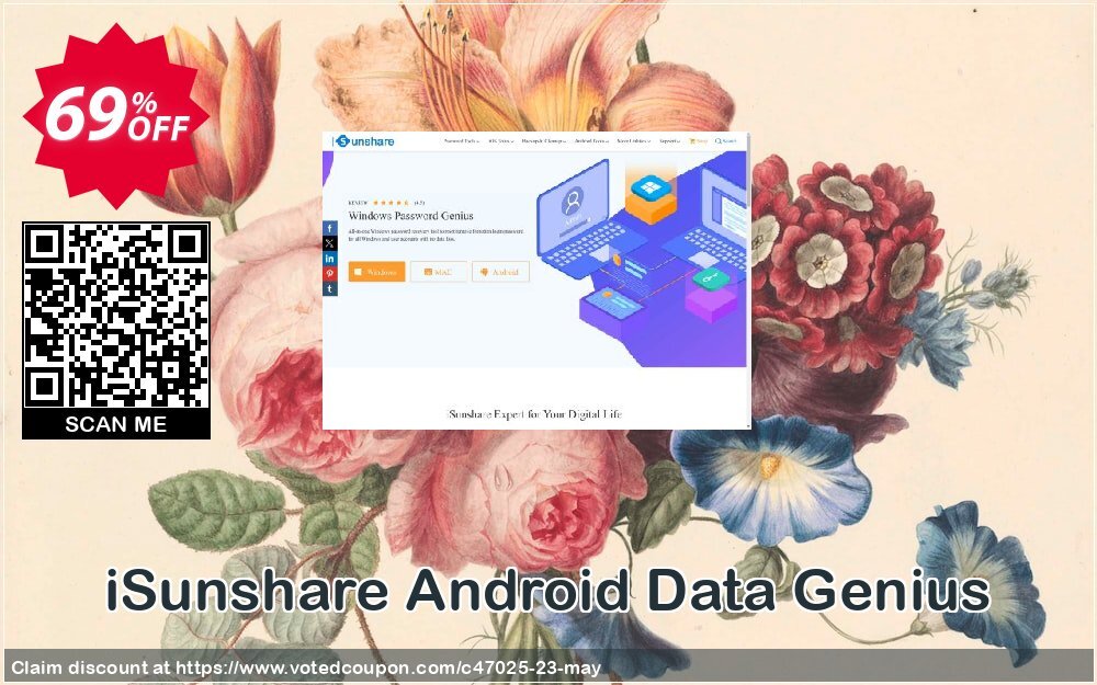 iSunshare Android Data Genius Coupon Code May 2024, 69% OFF - VotedCoupon