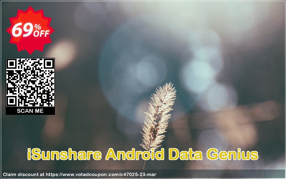 iSunshare Android Data Genius Coupon, discount iSunshare discount (47025). Promotion: iSunshare discount coupons