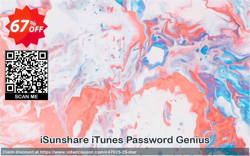 iSunshare iTunes Password Genius Coupon, discount iSunshare discount (47025). Promotion: iSunshare discount coupons