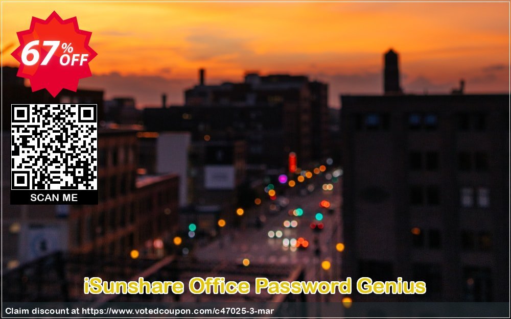 iSunshare Office Password Genius Coupon Code Apr 2024, 67% OFF - VotedCoupon