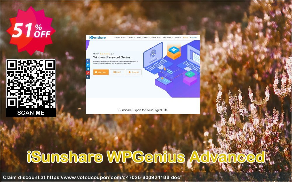 iSunshare WPGenius Advanced Coupon Code Apr 2024, 51% OFF - VotedCoupon