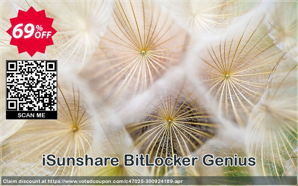 iSunshare BitLocker Genius voted-on promotion codes