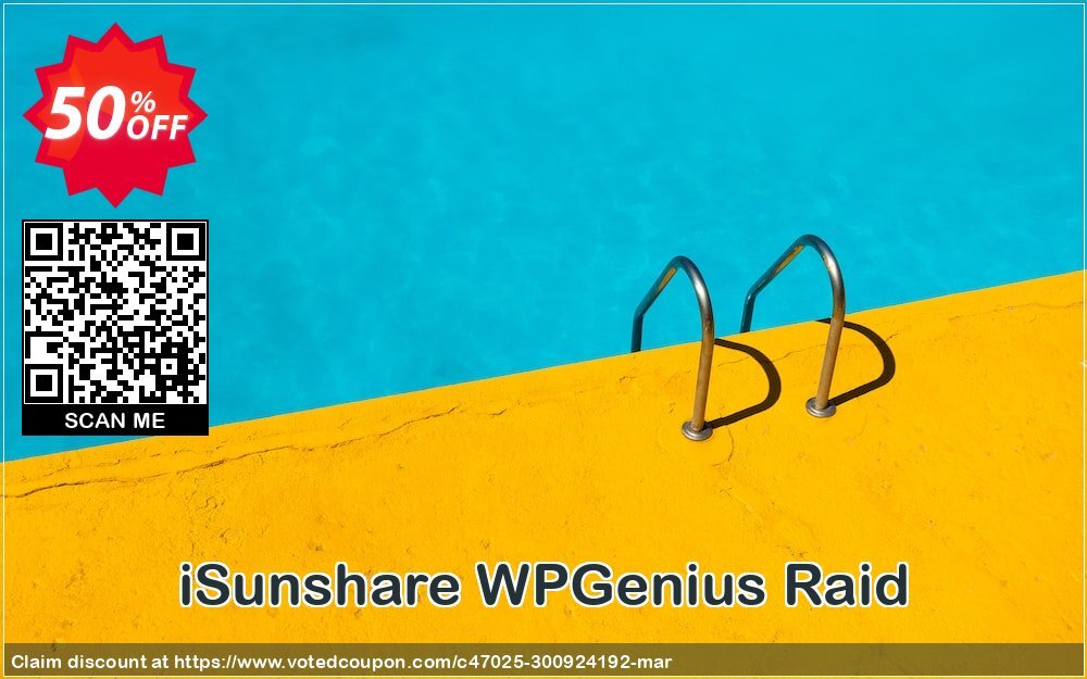 iSunshare WPGenius Raid Coupon, discount iSunshare WPGenius Raid discount (47025). Promotion: iSunshare WPGenius Raid