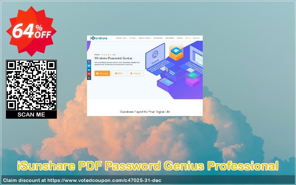 iSunshare PDF Password Genius Professional