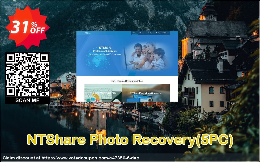 NTShare Photo Recovery, 5PC  Coupon, discount NTShare coupon (47350). Promotion: NTShare coupon discounts (47350)