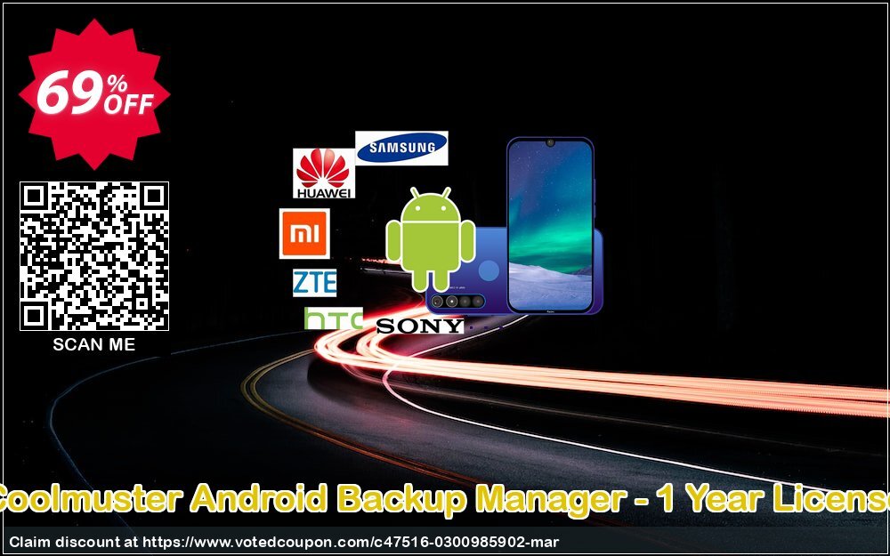 Coolmuster Android Backup Manager - Yearly Plan