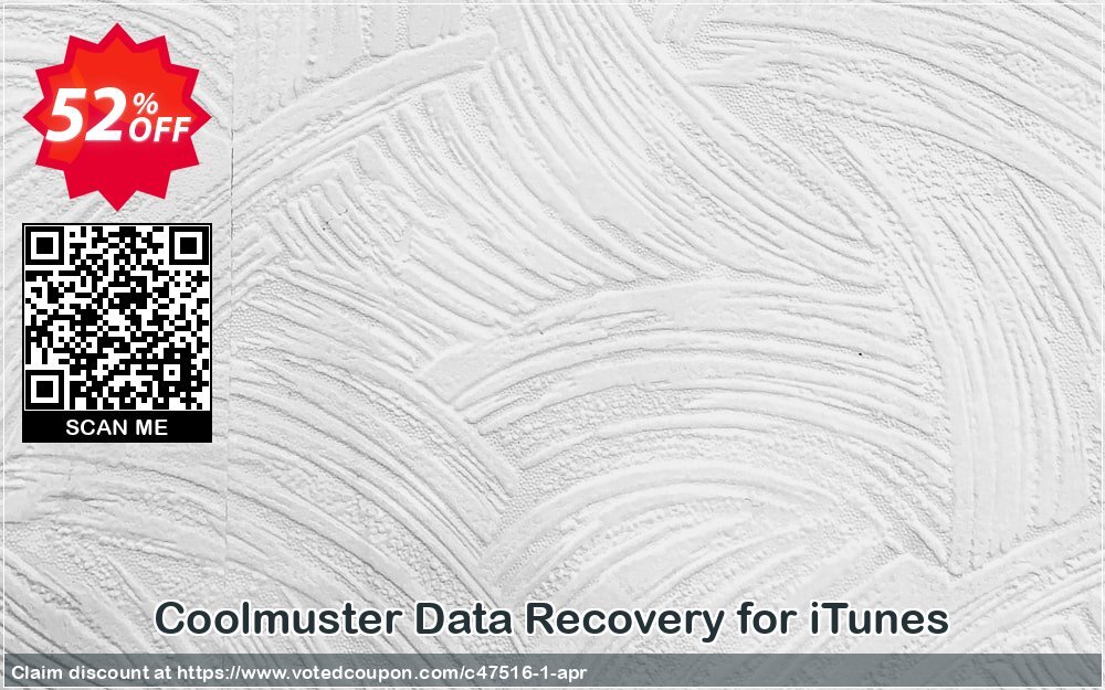 Coolmuster Data Recovery for iTunes Coupon, discount affiliate discount. Promotion: 