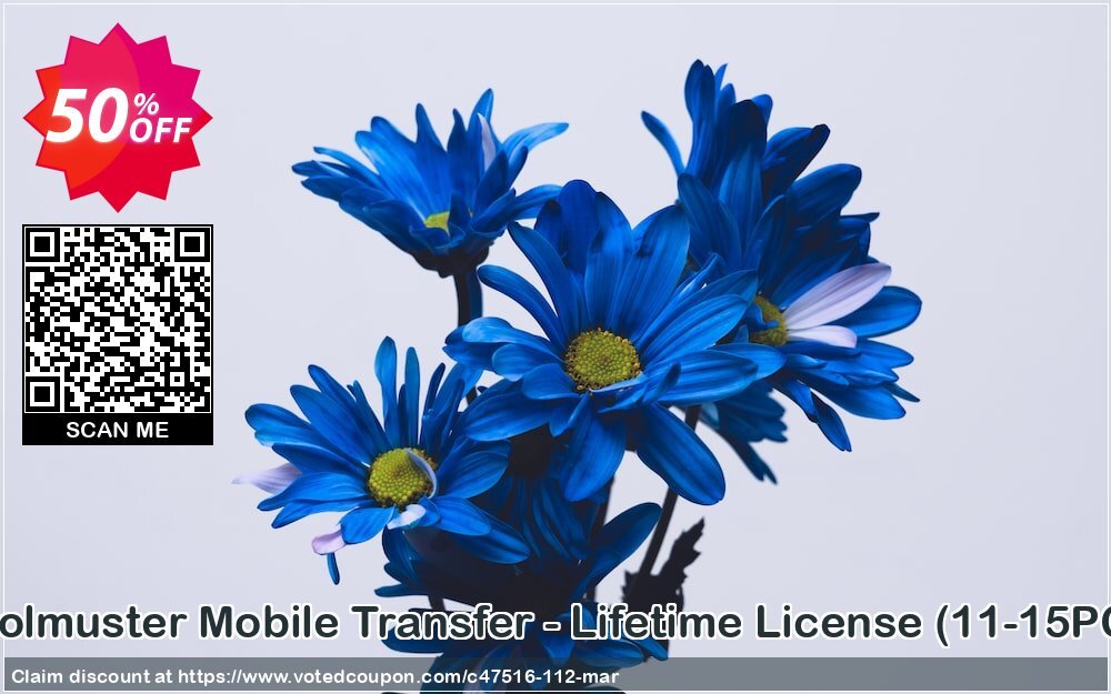 Coolmuster Mobile Transfer Lifetime Plan, 11-15 PCs  Coupon, discount affiliate discount. Promotion: 