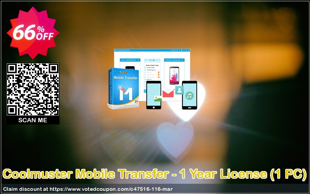 Coolmuster Mobile Transfer Yearly Plan Coupon, discount affiliate discount. Promotion: 