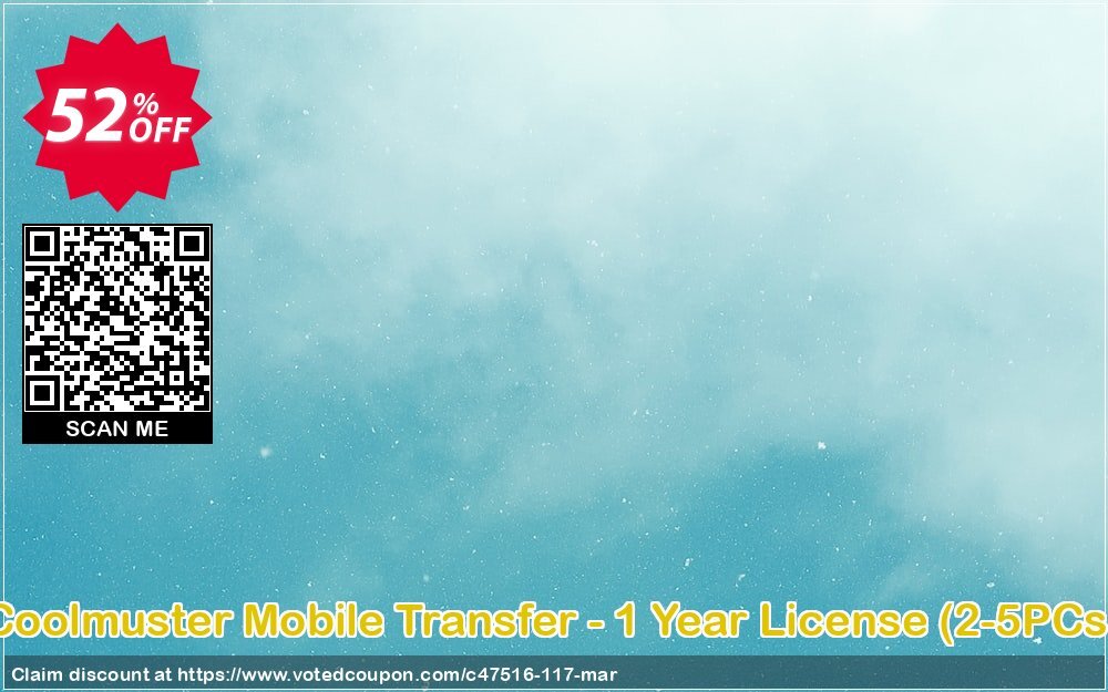 Coolmuster Mobile Transfer Yearly Plan, 2-5 PCs  Coupon Code May 2024, 52% OFF - VotedCoupon