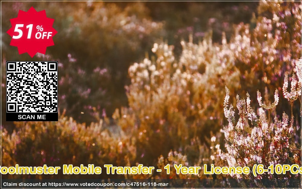 Coolmuster Mobile Transfer Yearly Plan, 6-10 PCs  Coupon Code Apr 2024, 51% OFF - VotedCoupon