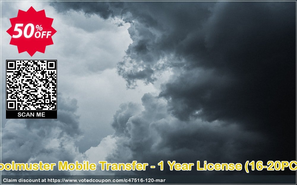 Coolmuster Mobile Transfer Yearly Plan, 16-20 PCs  Coupon Code Apr 2024, 50% OFF - VotedCoupon